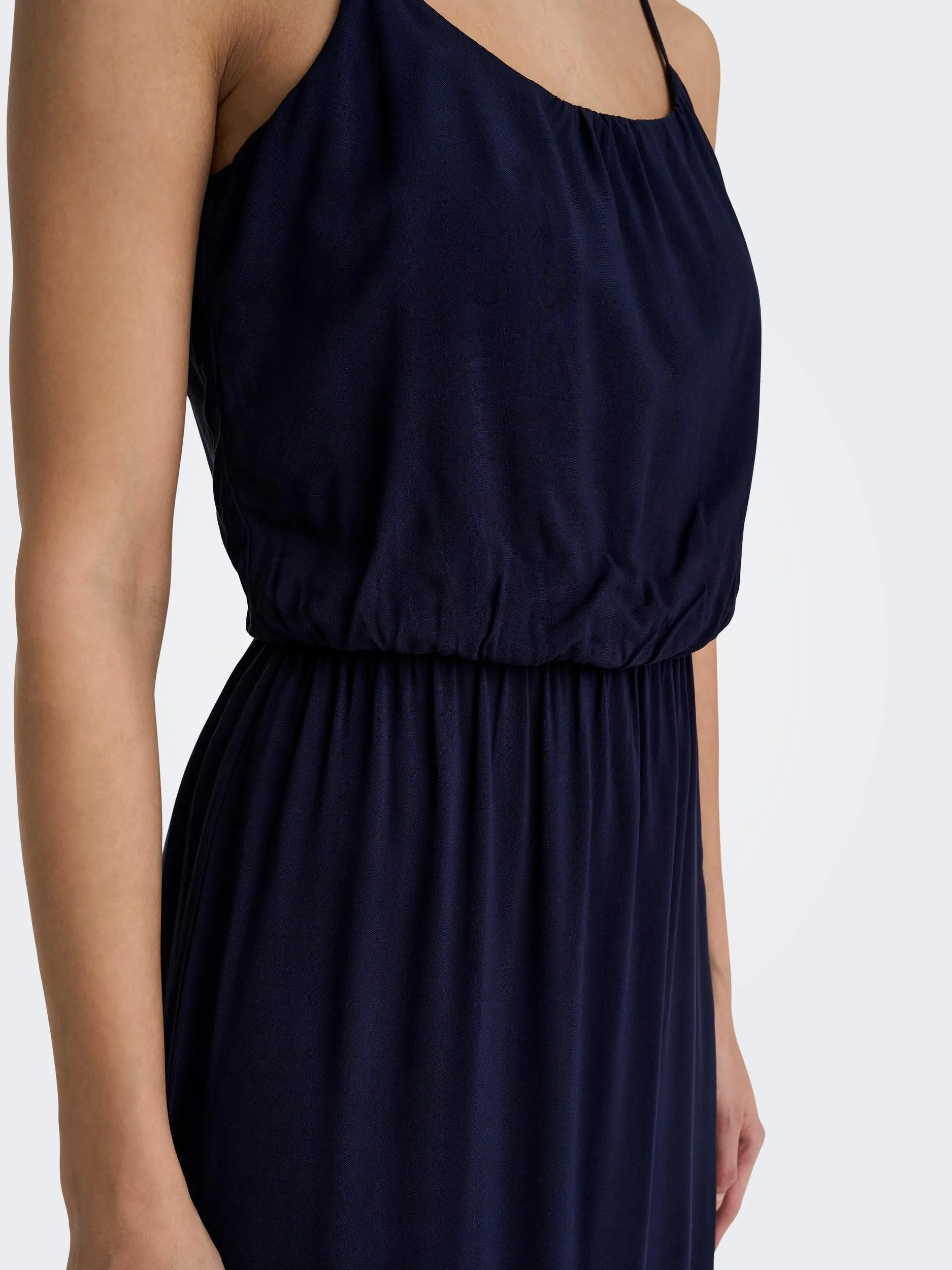 Nova Life Strap Midi Dress - Night Sky