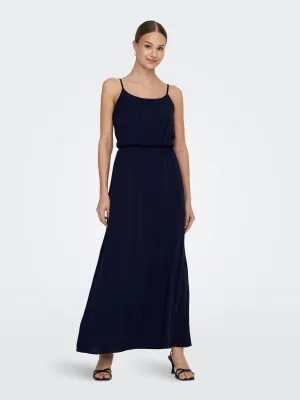 Nova Life Strap Midi Dress - Night Sky