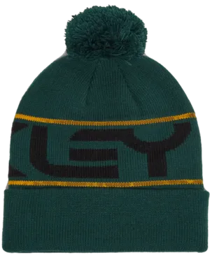 Oakley Factory Cuff Beanie - Hunter Green/Amber Yellow