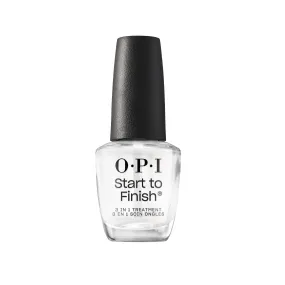 OPI, Start to Finish 3-in-1 Nail Treatment, 0.5 fl oz