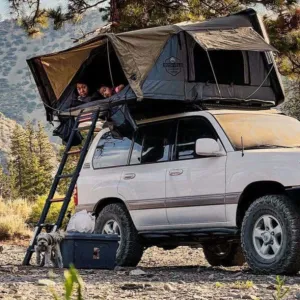 Overland Vehicle Systems Bushveld Hard Shell Roof Top Tent - 4 Person  | Universal