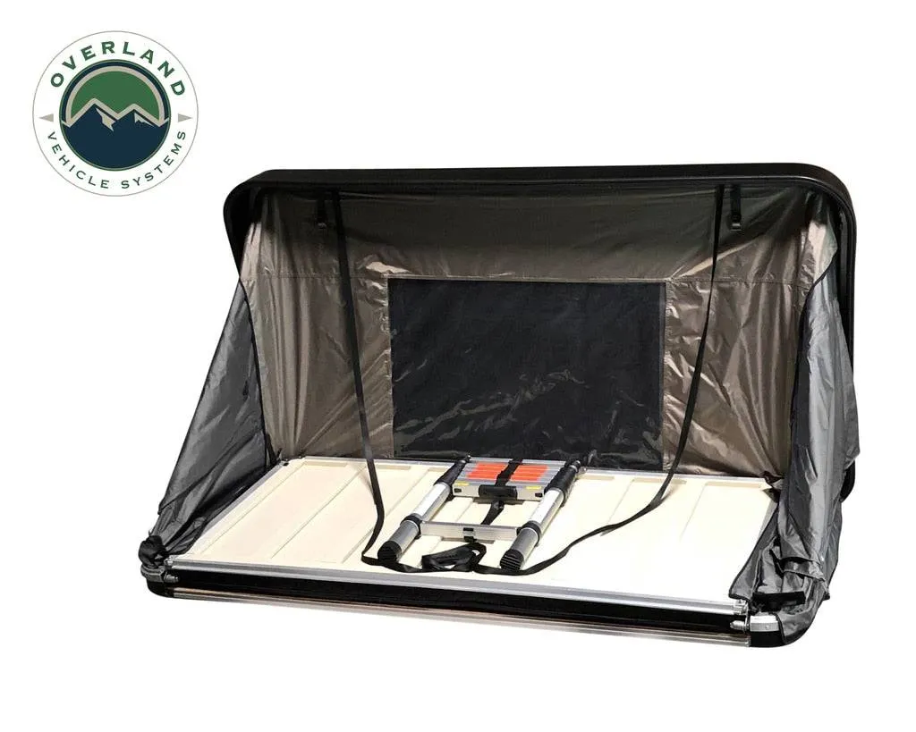 Overland Vehicle Systems Bushveld Hard Shell Roof Top Tent - 4 Person  | Universal