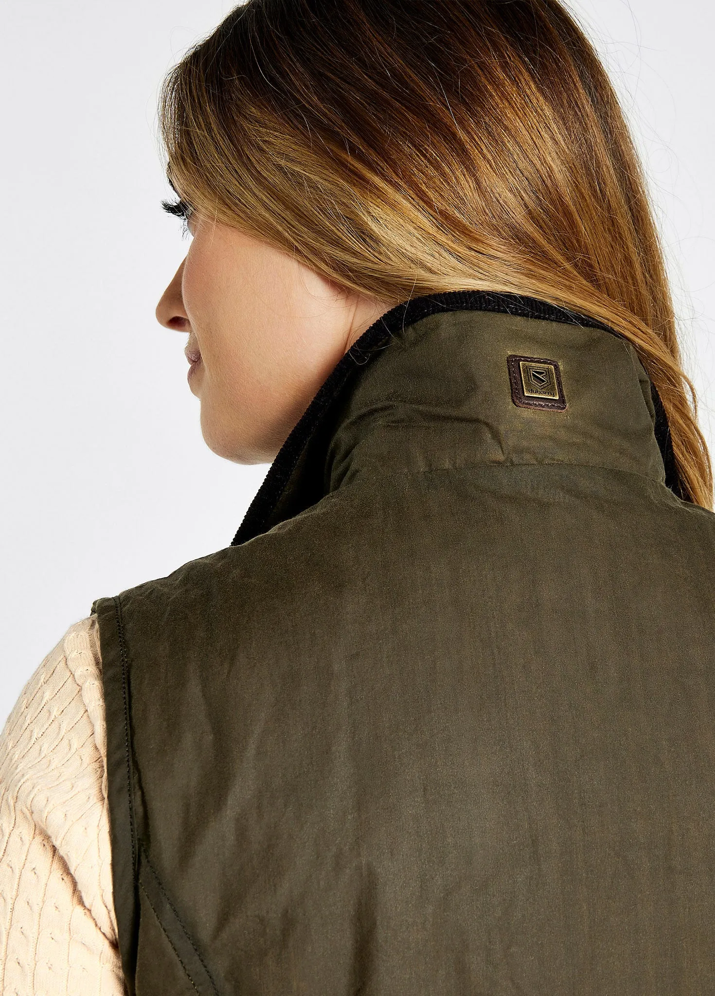 Pakenham Wax Gilet - Pine