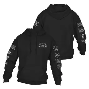 Patch Hoodie - Black