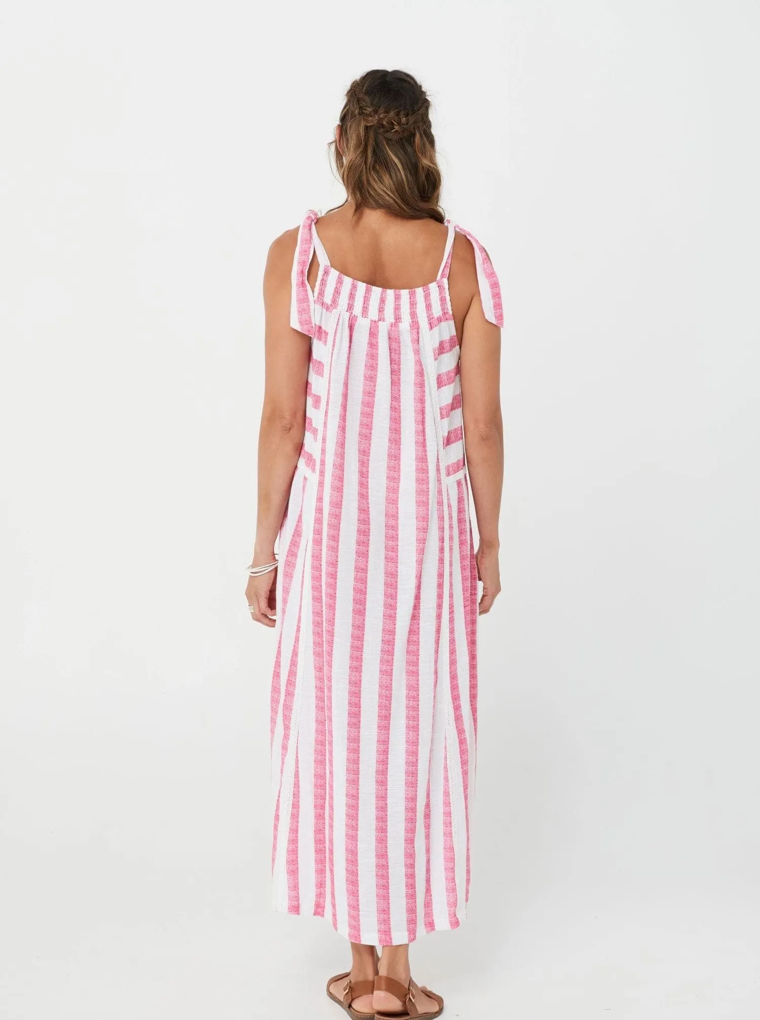 Pink Stripe - Xanta Dress