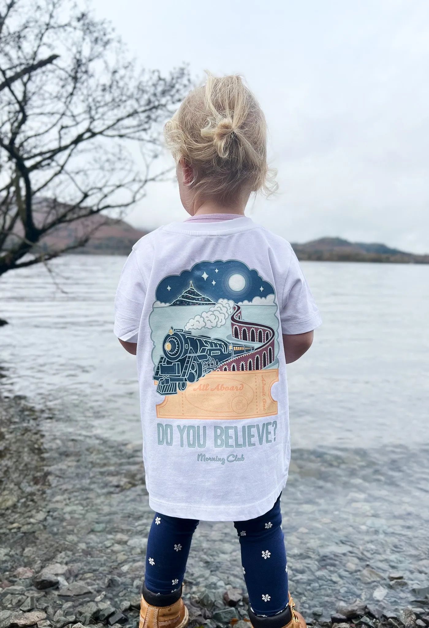 Polar Train Organic Cotton Childrens T-Shirt