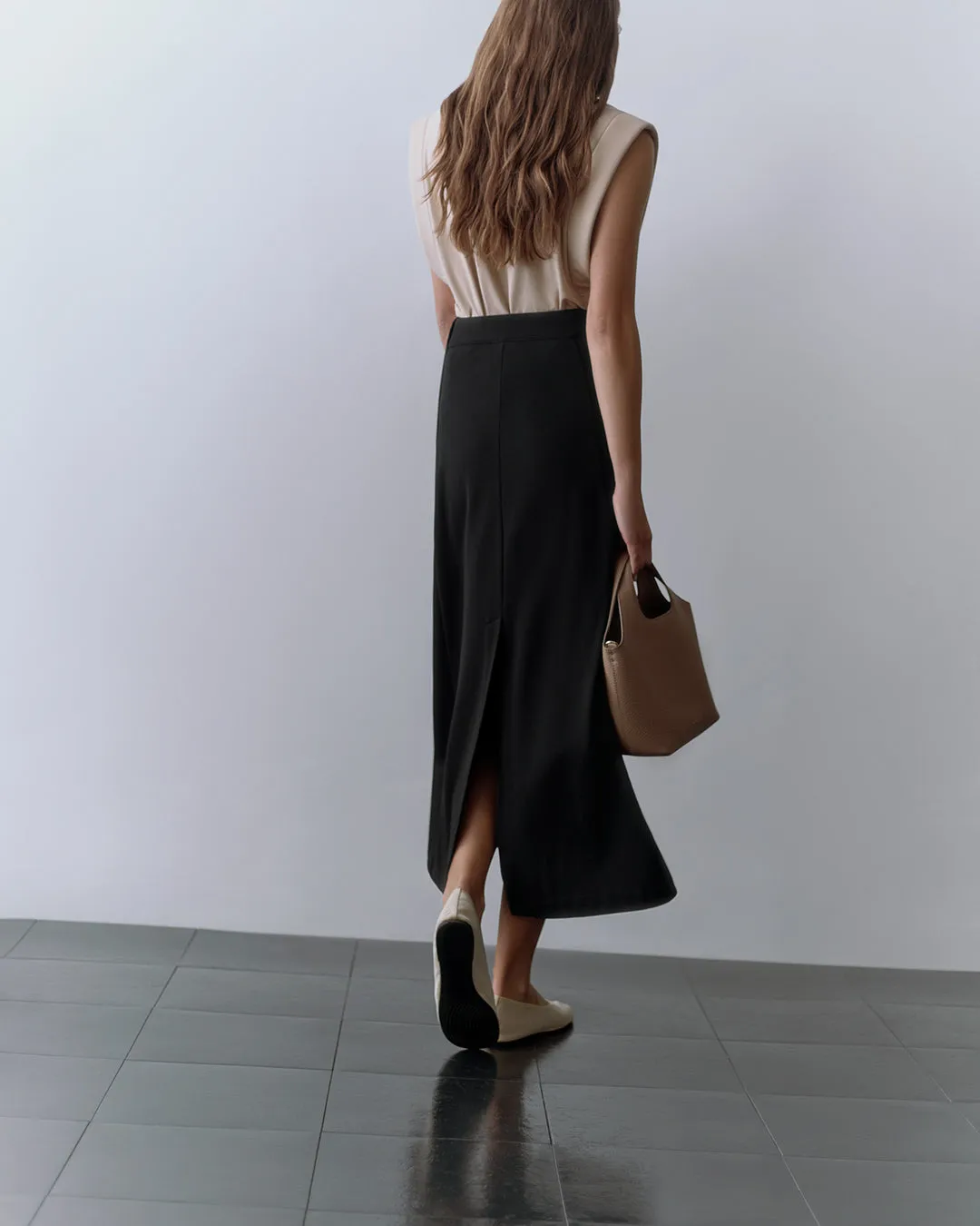 Ponte Pencil Skirt