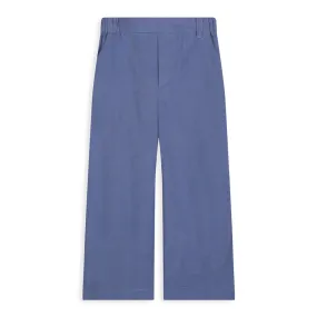 Porter Corduroy Faux Zip Pant -- Lapis