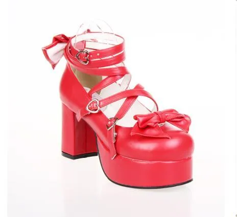 Princess Wrap Lolita Heels