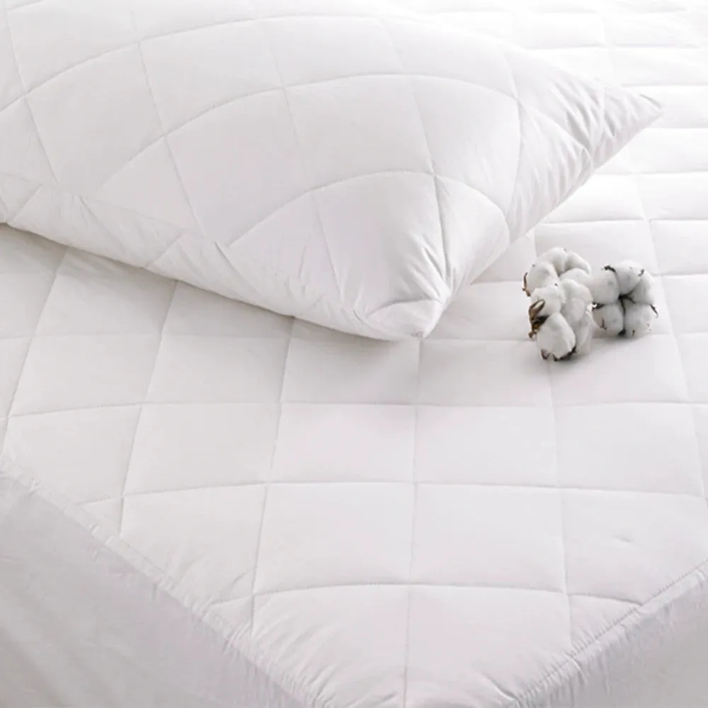 Pure Cotton Quilted Mattress Protector