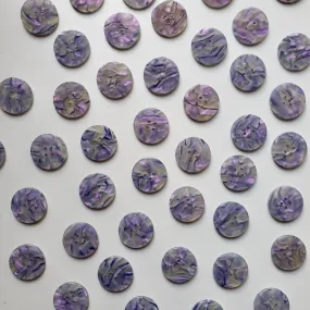 Quartz - Pack of 6 - 25mm Buttons