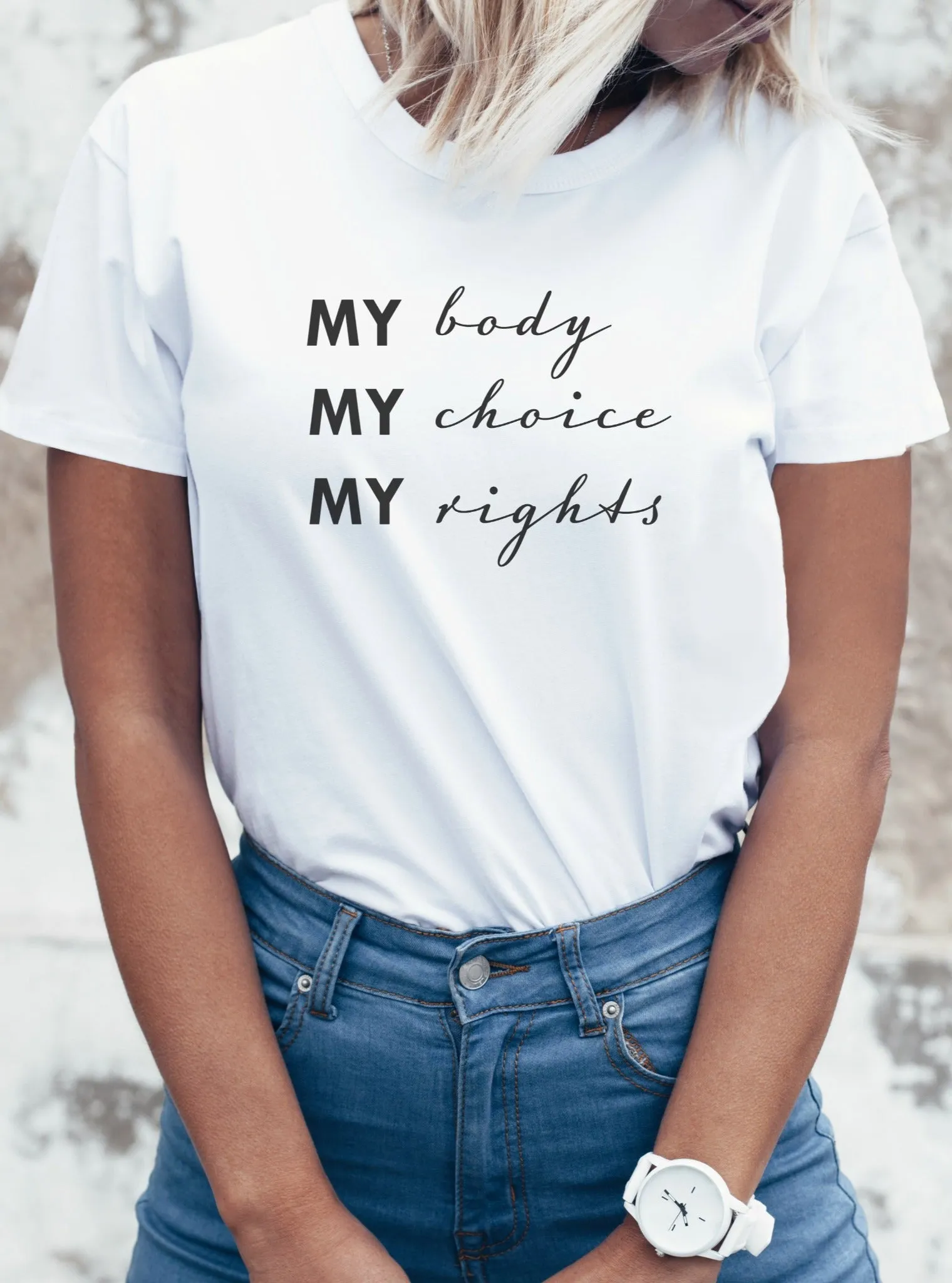 "My Body My Choice My Rights" Unisex T-Shirt