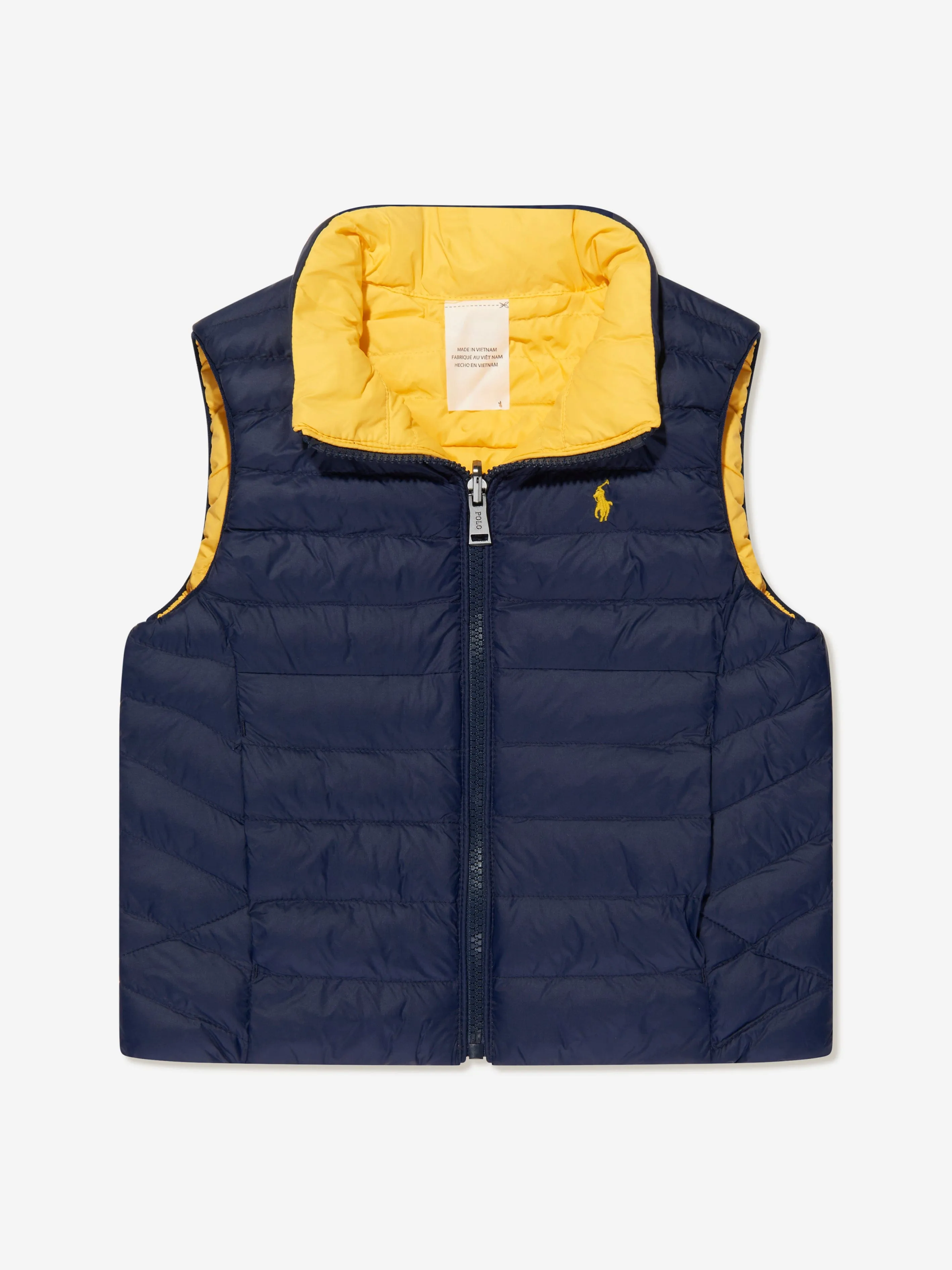 Ralph Lauren Boys Reversible Gilet in Navy