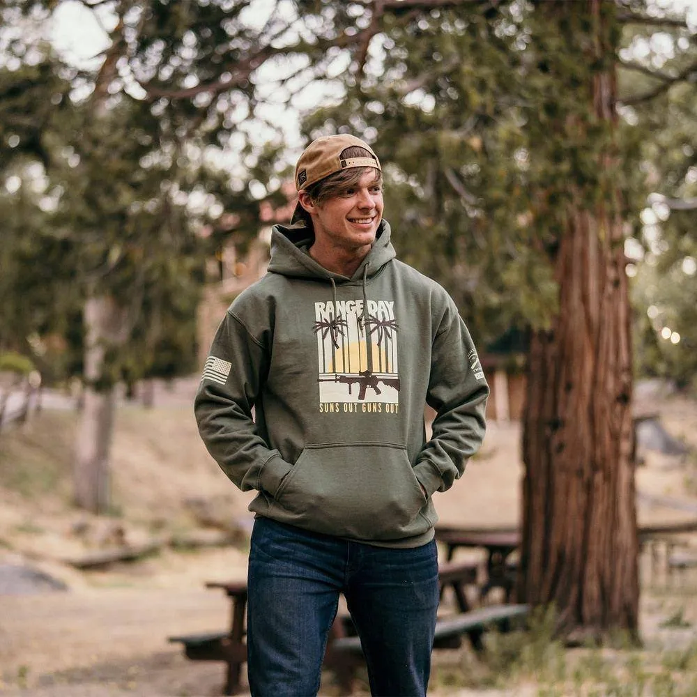 Range Day Club Member Hoodie - Military Green