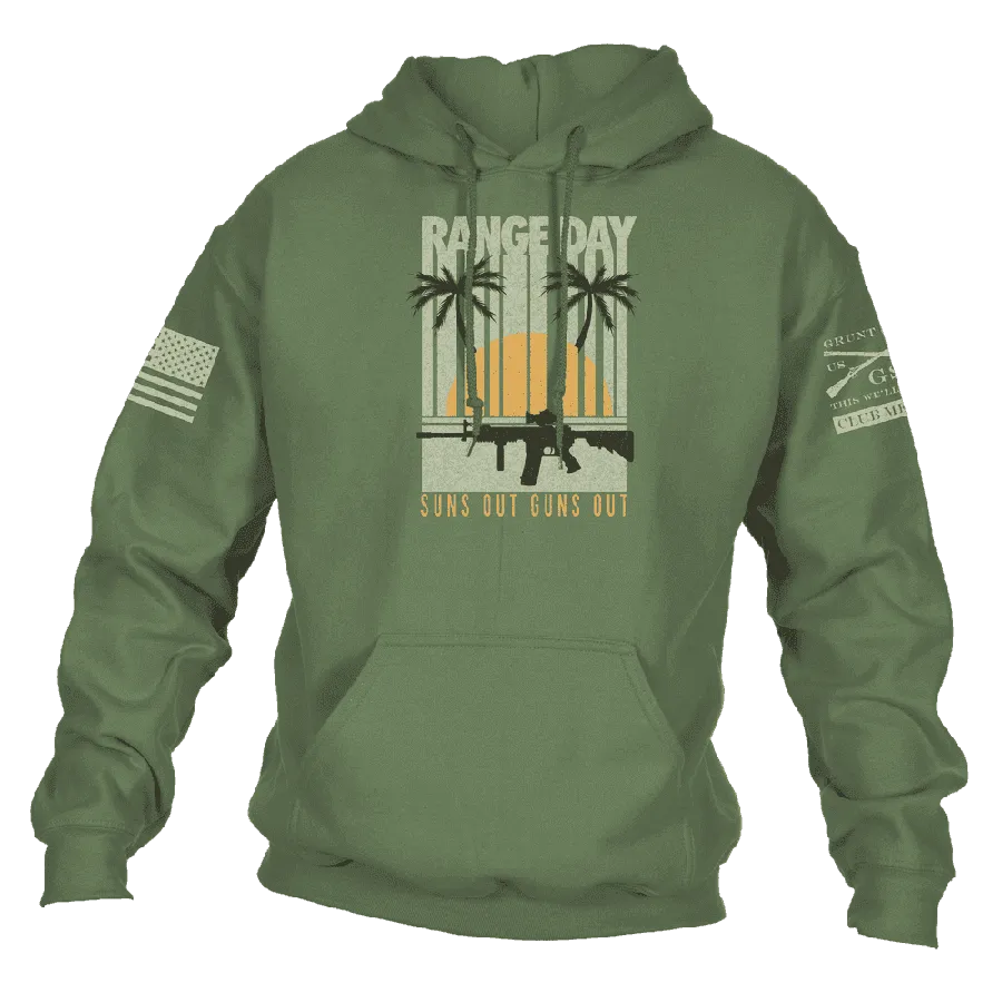 Range Day Club Member Hoodie - Military Green