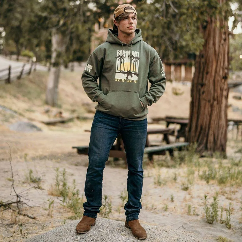 Range Day Club Member Hoodie - Military Green