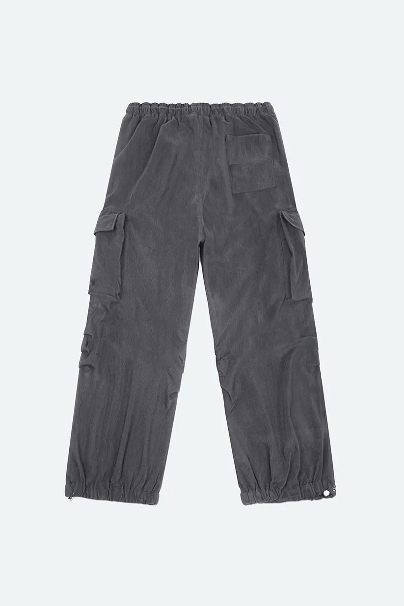 RAZOR CORDUROY CARGO: METALLIC GREY