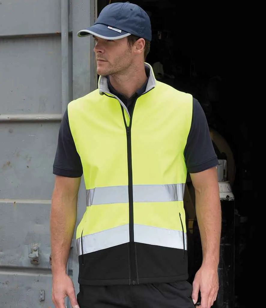 Result - Safe-Guard Printable Safety Soft Shell Gilet