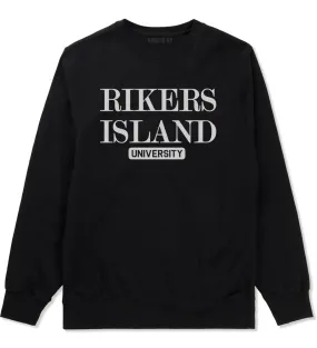 Rikers Island University Mens Crewneck Sweatshirt