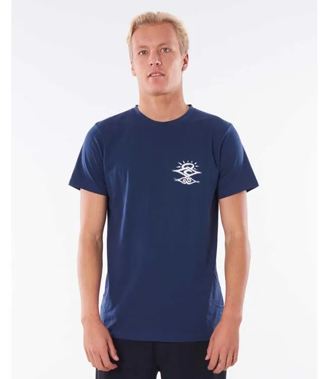 Ripcurl Searchers Short Sleeve Rashy (2021) - Navy