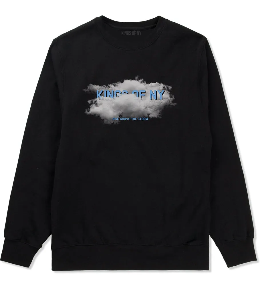 Rise Above The Storm Clouds Mens Crewneck Sweatshirt