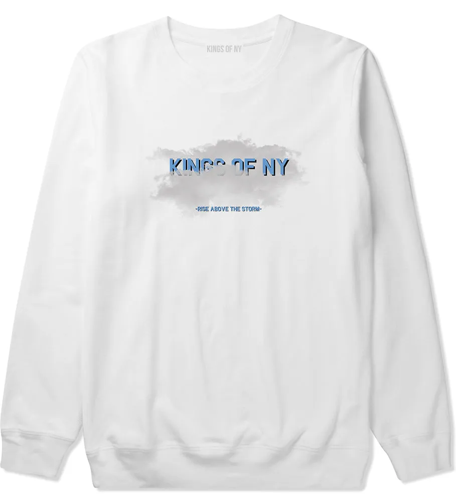 Rise Above The Storm Clouds Mens Crewneck Sweatshirt