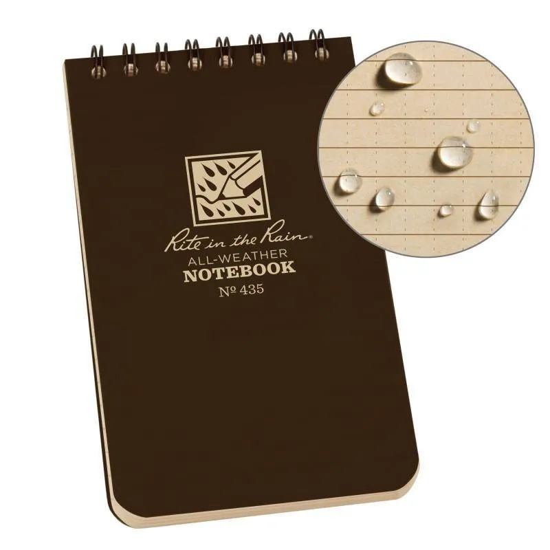 Rite in the Rain 3x5 Top Spiral Notebook