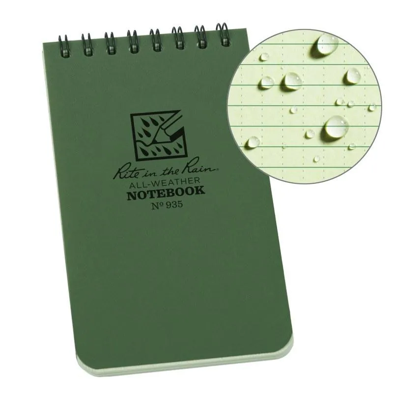 Rite in the Rain 3x5 Top Spiral Notebook