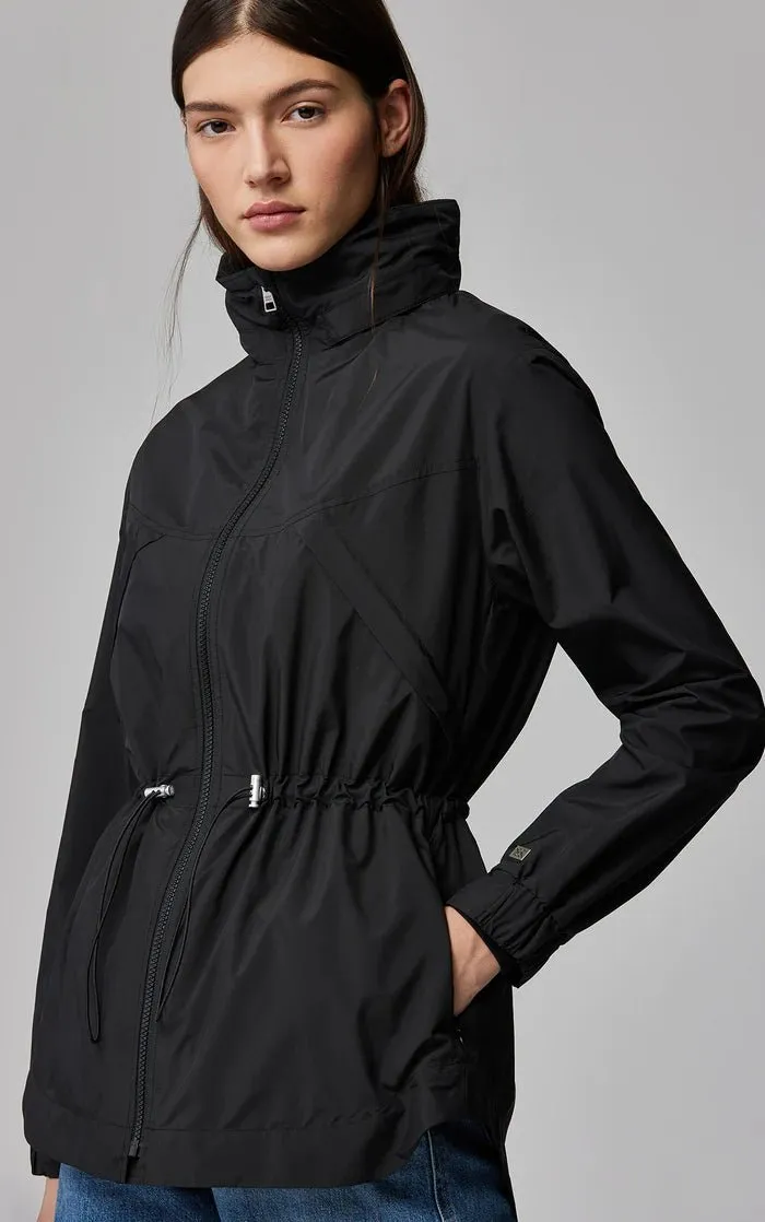 SOIA&KYO RAVEN - Straight-Fit Utility Jacket With Hood