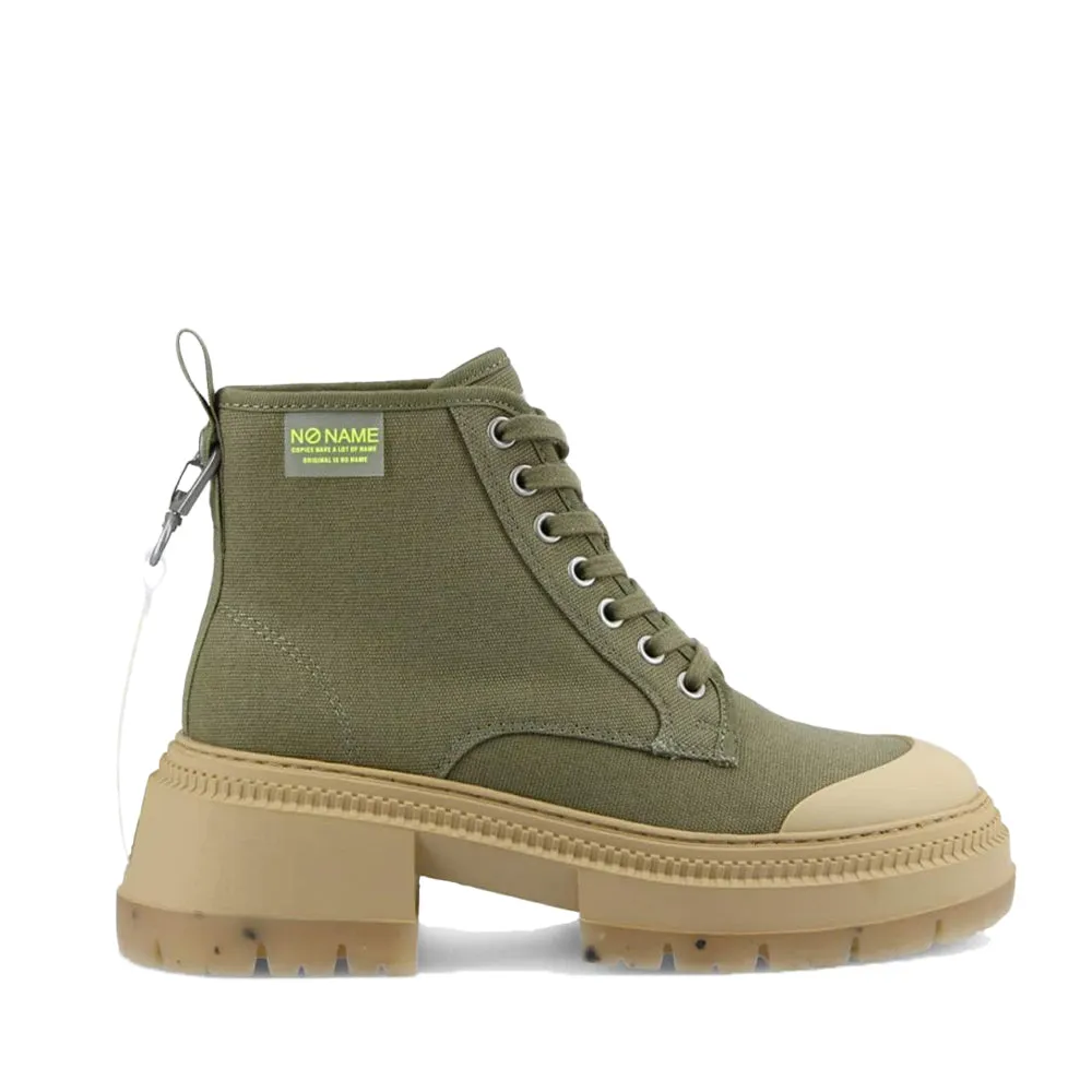 Strong Boots Canvas Recycled in Olive