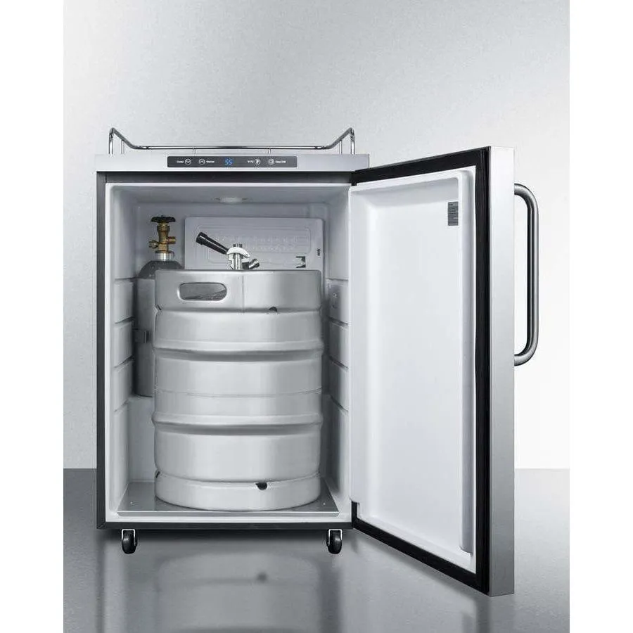 Summit 24" Wide Outdoor Kegerator SBC635MOS7NK