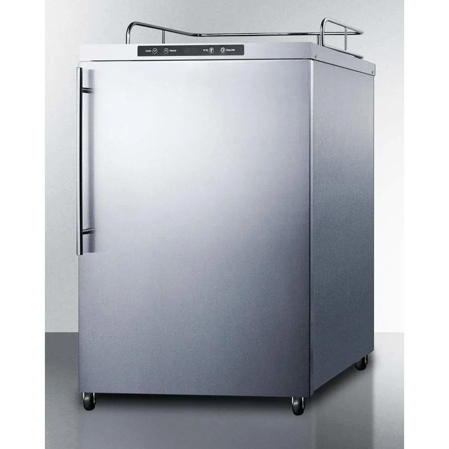 Summit 24" Wide Outdoor Kegerator SBC635MOS7NKHV