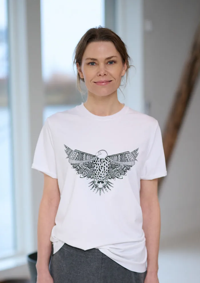 T-SHIRT EAGLE - 96089 - WHITE