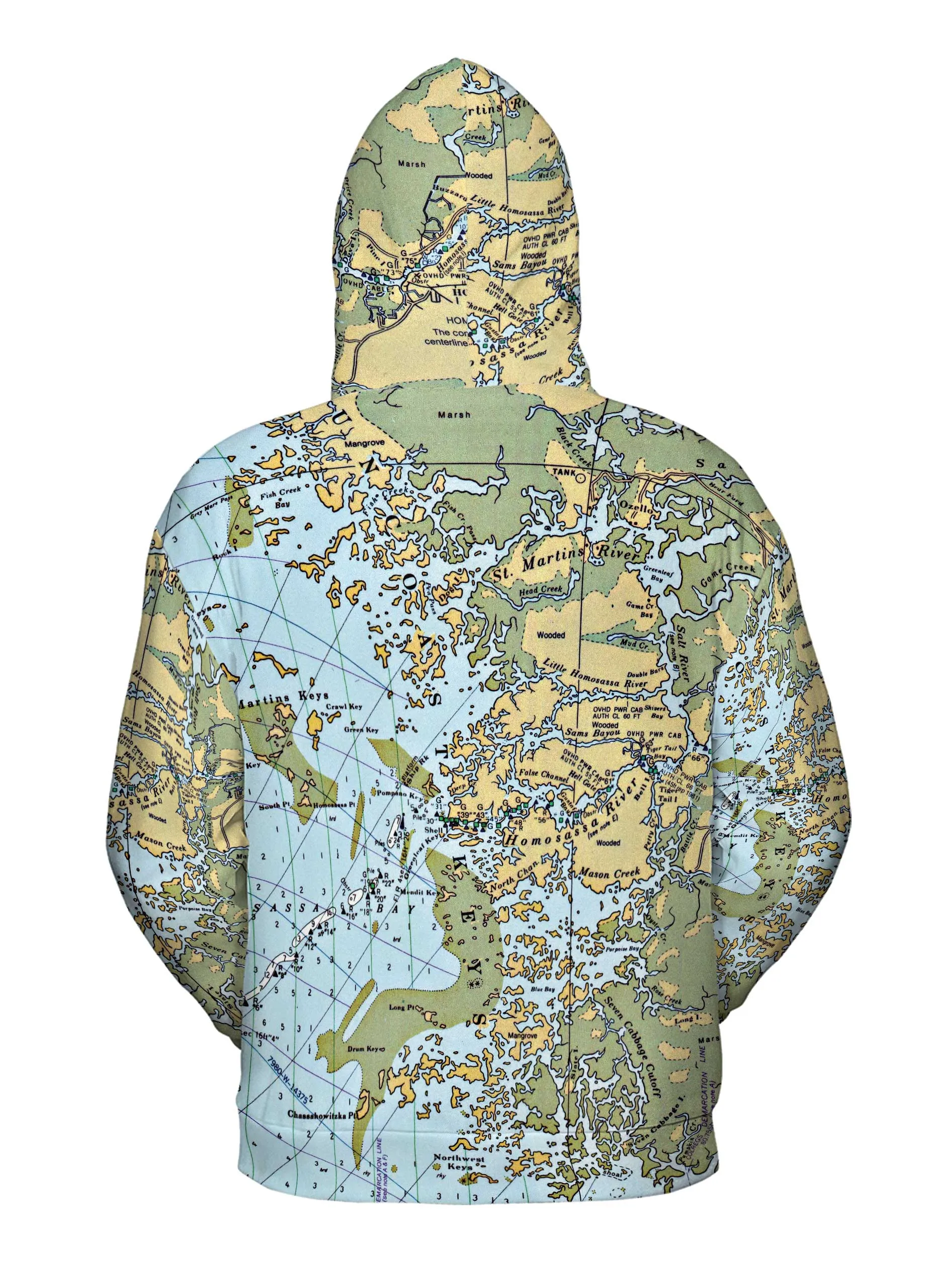 The Homosassa Bay Lightweight Hoodie Sweatshirt