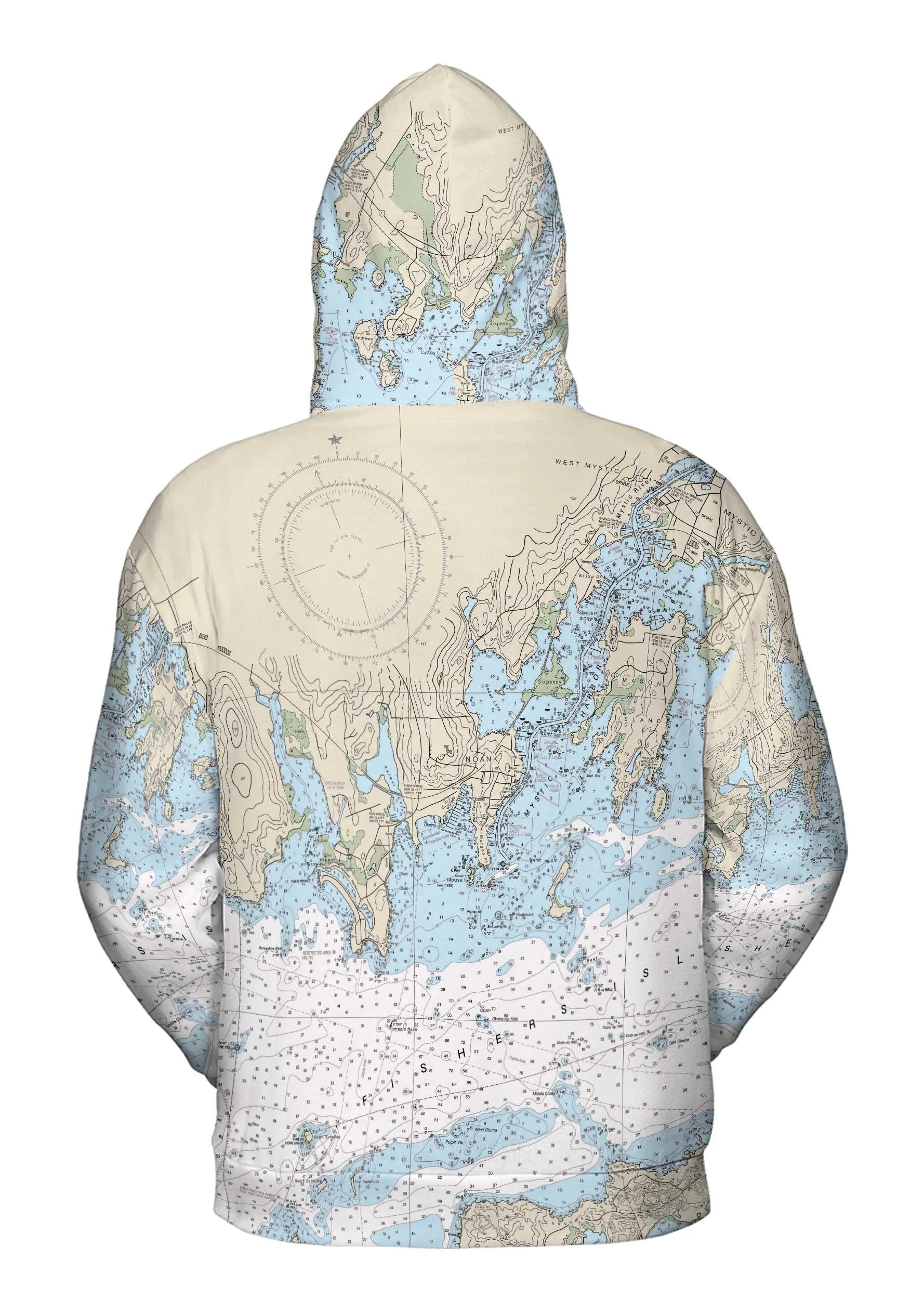 The Mystic Harbor Lightweight Hoodie Sweatshirt