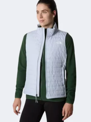 The North Face Canyonlands Hybrid Women Lifestyle Vest Dusty Periwinkle