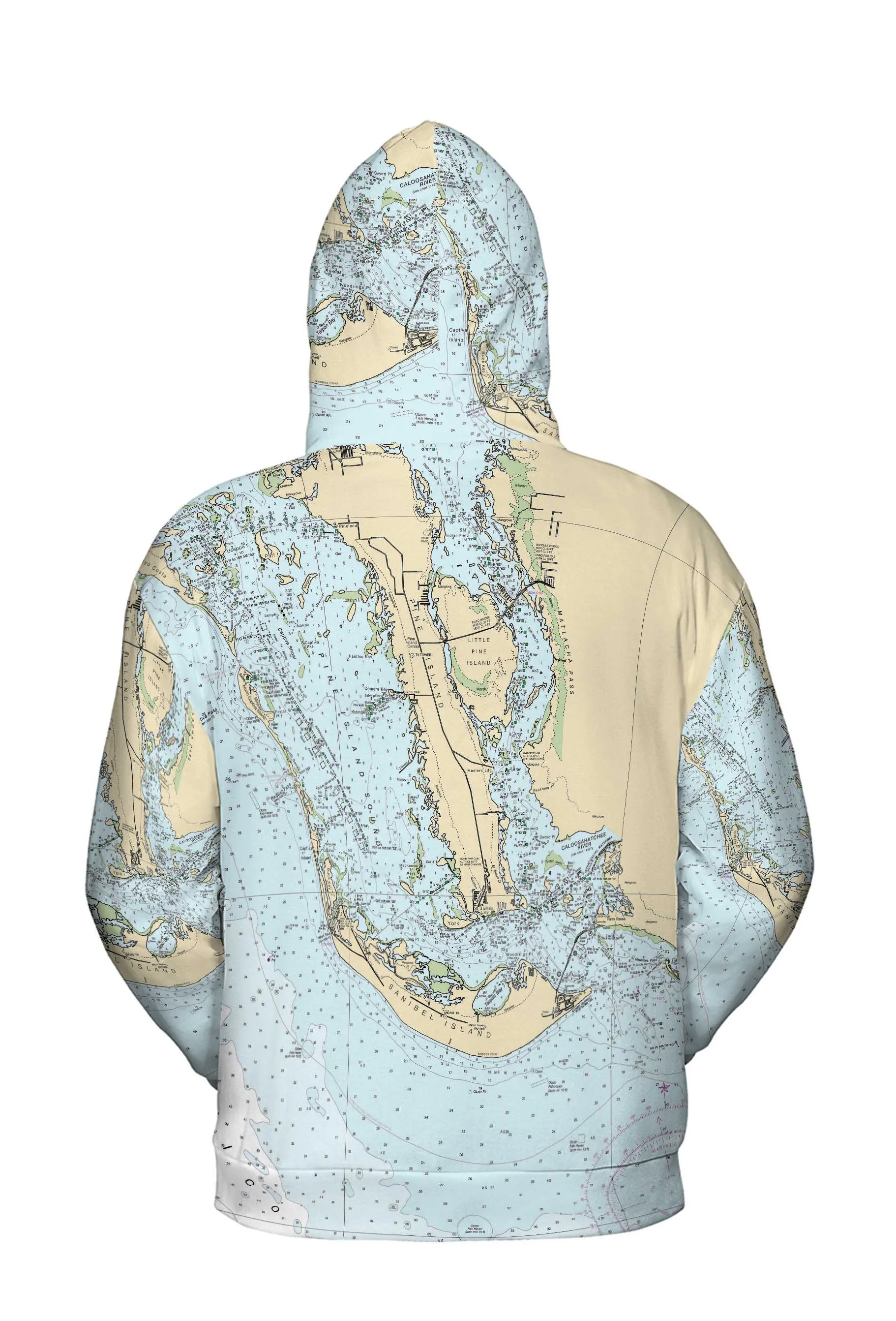 The Sanibel - Pine Island Sound Lightweight Hoodie Sweatshirt