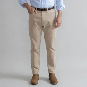 The Tan Corduroy Franklin 5 Pocket Custom Pant