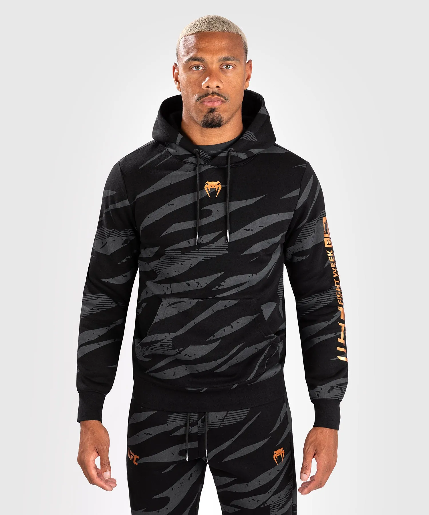 UFC Adrenaline by Venum Fight Week Men’s Pullover Hoodie - Urban Camo