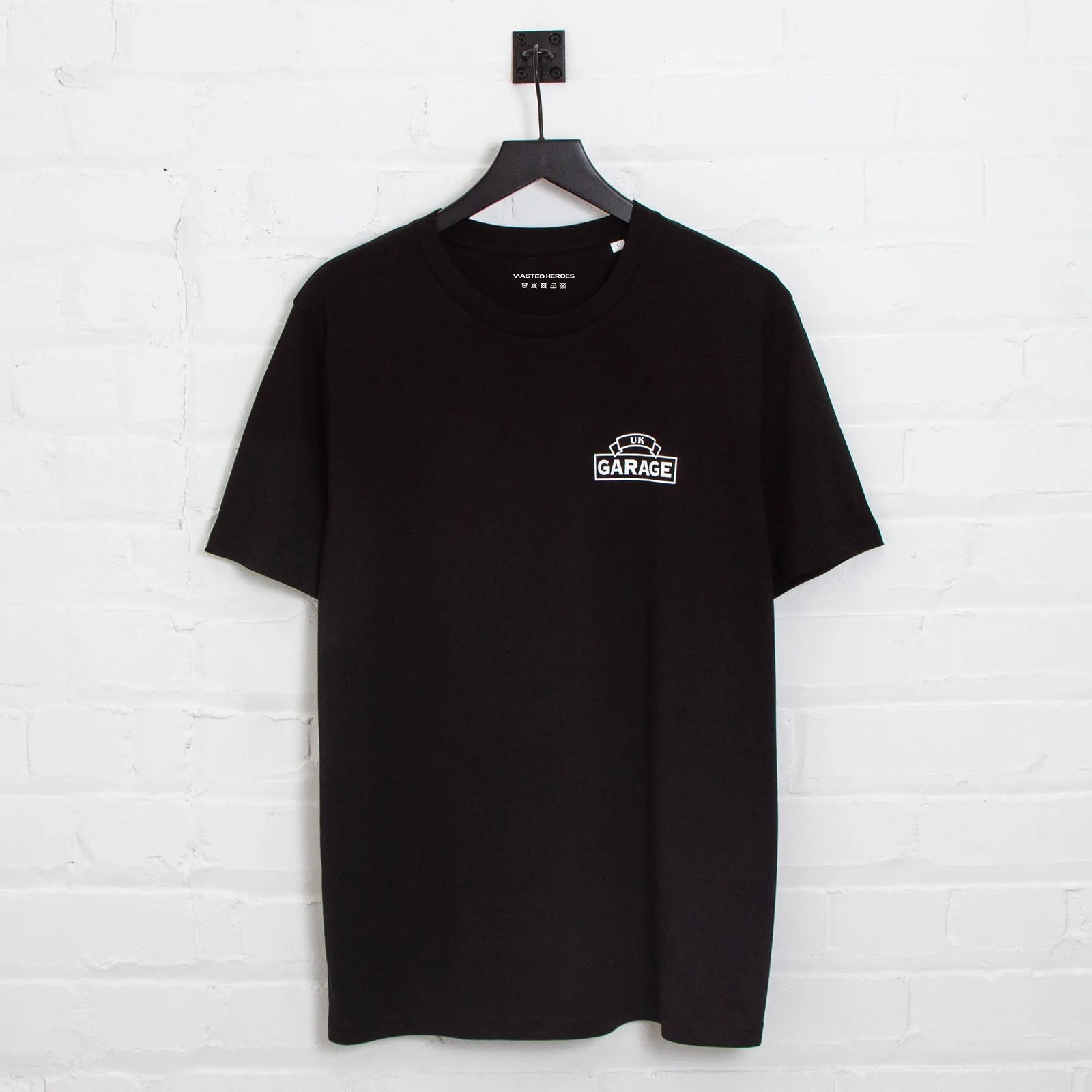 UK Garage Back Print - Tshirt - Black