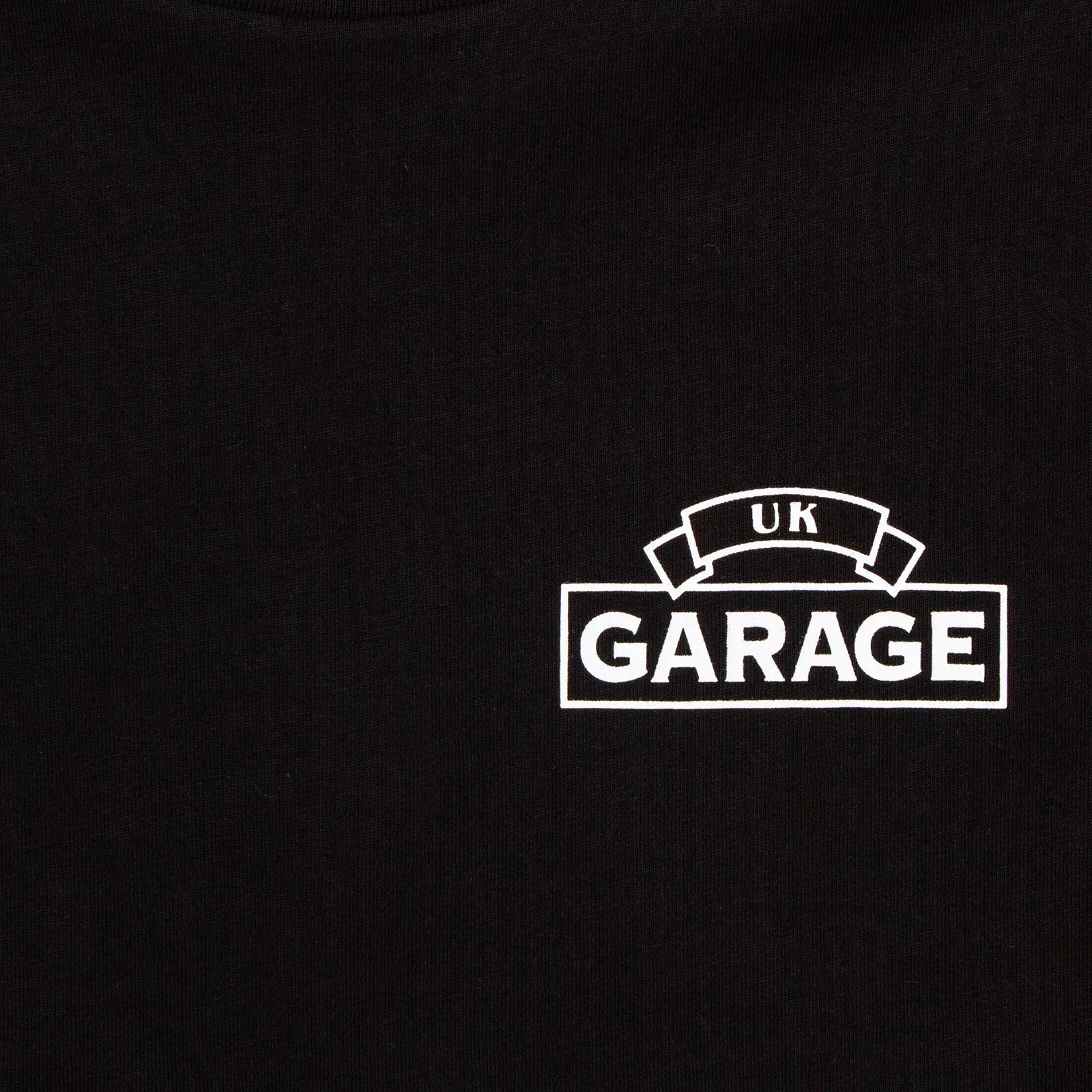 UK Garage Back Print - Tshirt - Black