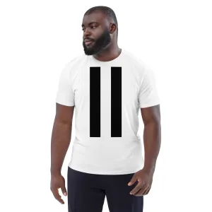 Unisex Organic Cotton Twin Strips Tee