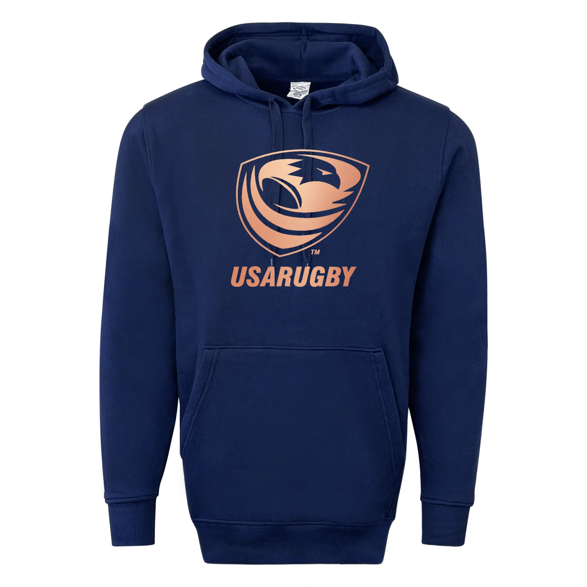 USA Rugby Bronze 60/40 Fleece Pullover Hoodie