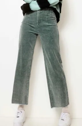 washed corduroy pants