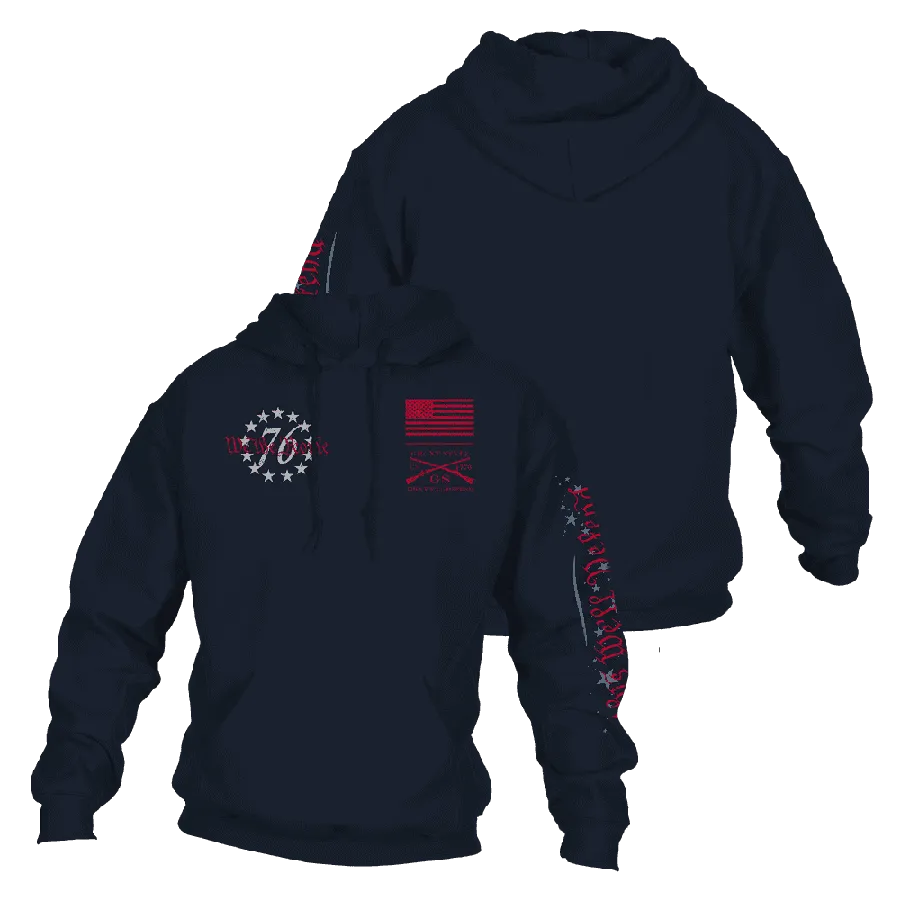 We The People Hoodie - Navy