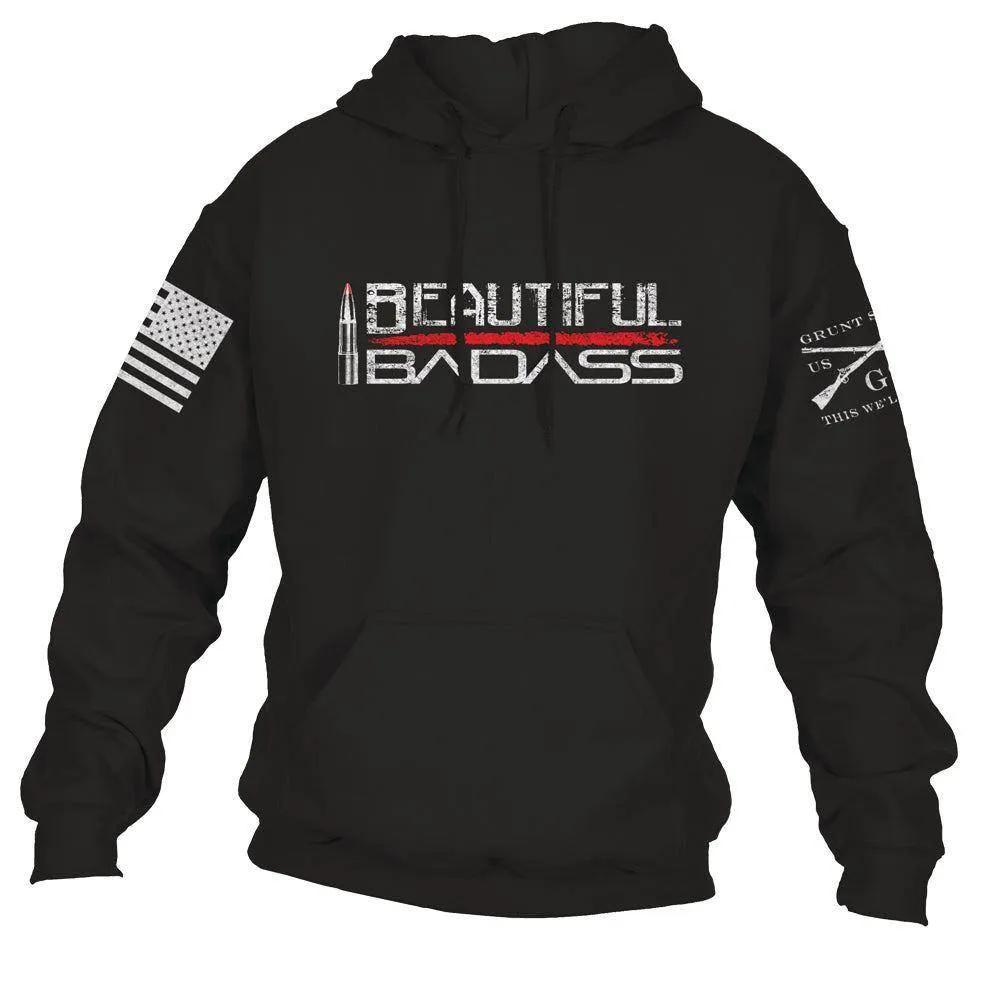 Women's Beautiful Badass Hoodie 2.0 - Black