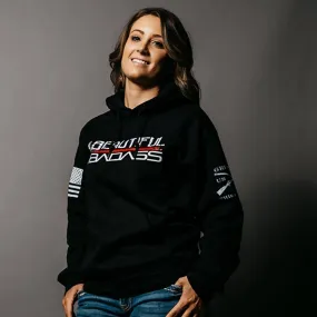 Women's Beautiful Badass Hoodie 2.0 - Black