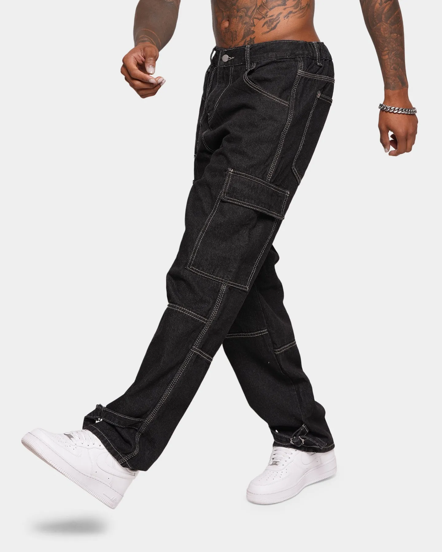 XXIII Tryne Cargo Pants Black